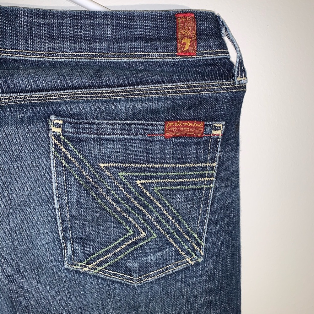 🌷7 FOR ALL MANKIND Jeans Size 26 Boot Cut - Picture 4 of 6